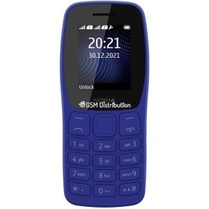 Nokia 105 2022 Dual Sim Bleu