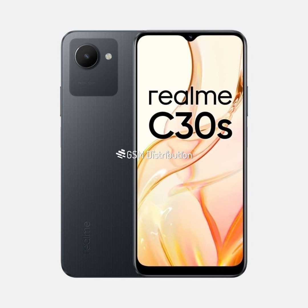 Realme C30S 64 Gb 4 Gb RAM Noir Maroc - GSM Distribution