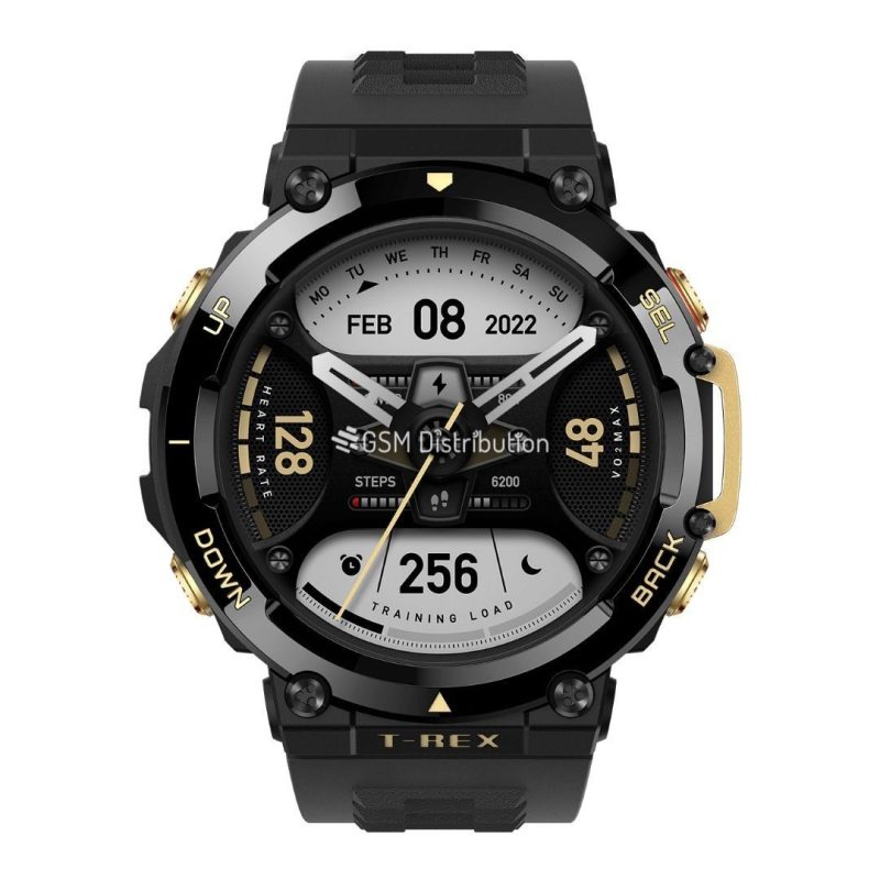 Amazfit T-Rex 2 Noir Or
