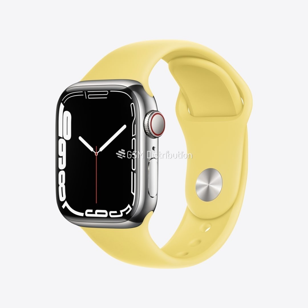Apple Watch 7 Jaune 45 mm