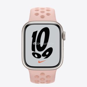 apple-watch-7-nike-rose-gsm-distribution-maroc-2-3-1.jpg Apple Watch 7 Nike Rose 41 mm
