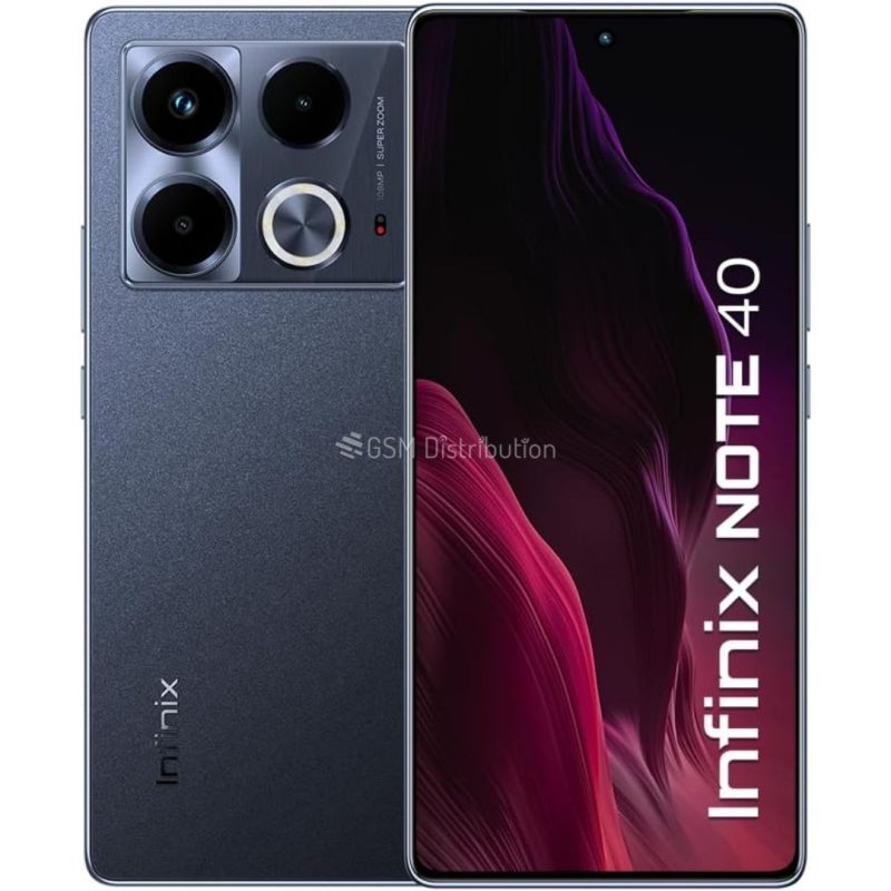 Infinix Note 40 Noir + Chargeur 40W