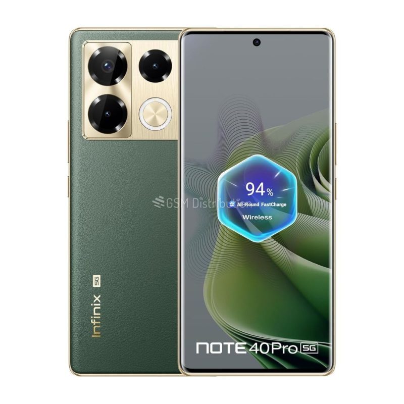 Infinix Note 40 Vert + Chargeur 40W