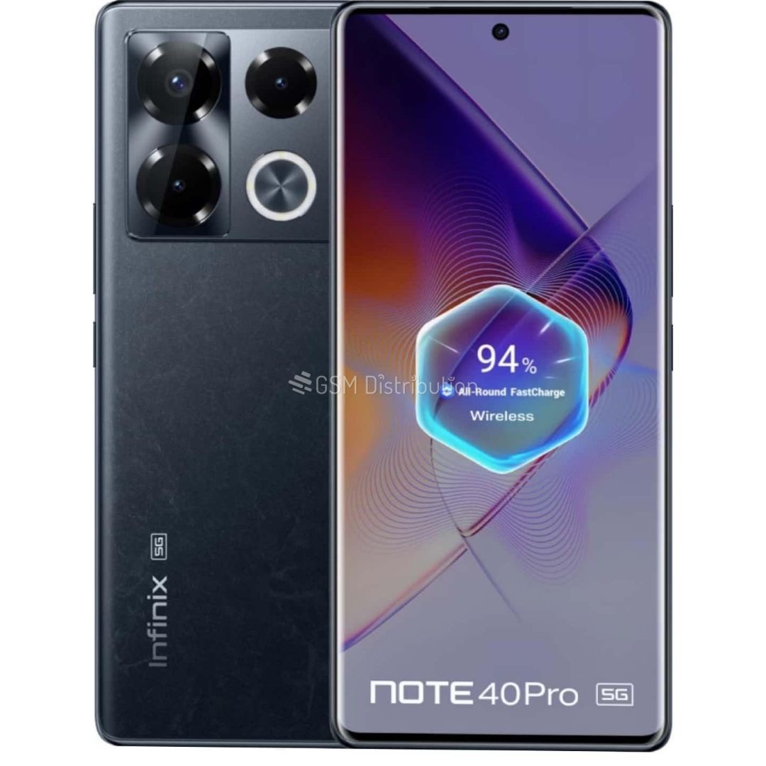 Infinix Note 40 Pro Plus Noir + Chargeur 70W