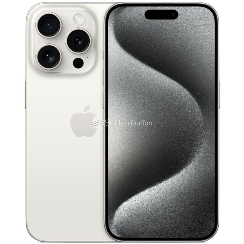 iPhone 15 Pro 256 Gb Titanium Blanc