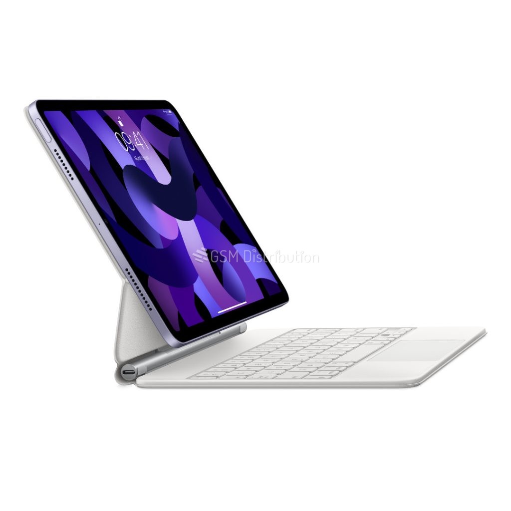 Protection Silicone Clavier AZERTY Pour Magic Keyboard Avec Pavé Numérique (modèle A1843 EU/ISO) - Noir